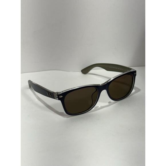 RAY-BAN NEW WAYFARER RB2132 6188 Italy Blue Sunglasses...